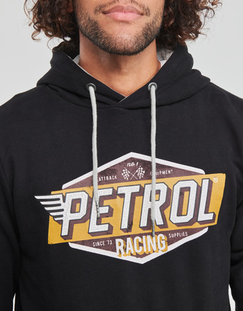 Petrol Industries Sweater Hooded Negru
