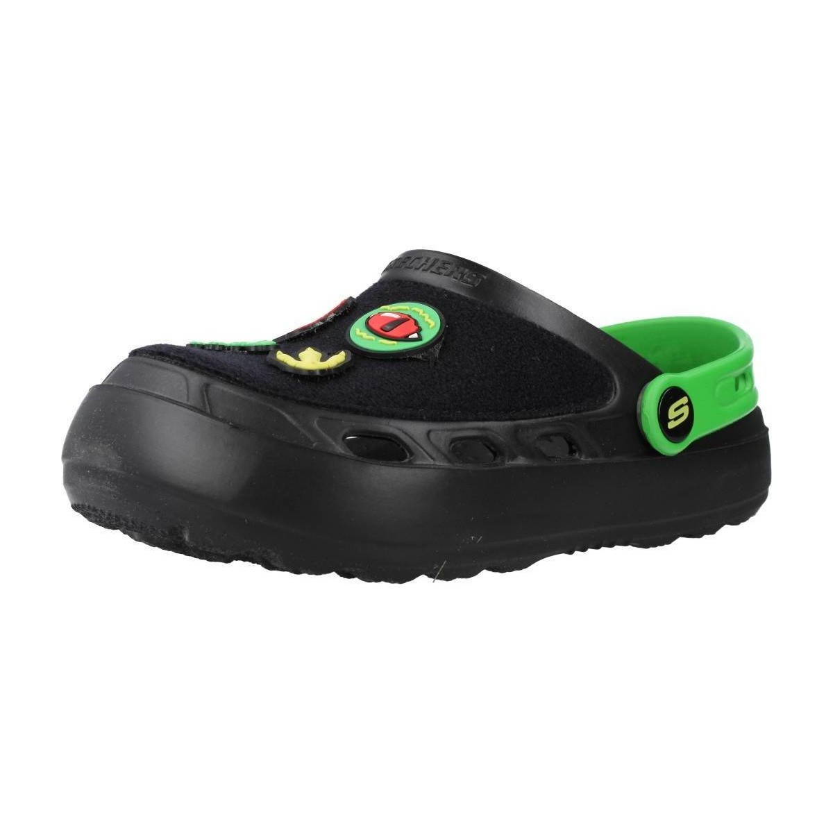 Pantofi Băieți  Flip-Flops Skechers SWIFTERS - DINO-BITS Negru