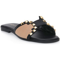 Pantofi Femei Papuci de vară Mosaic 02015 NERO Negru