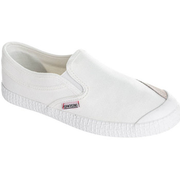 Pantofi Bărbați Sneakers Kawasaki Slip On Canvas Shoe K212437 1002 White Alb
