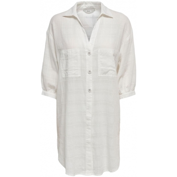 Îmbracaminte Femei Topuri și Bluze Only Shirt Naja S/S - Bright White Alb