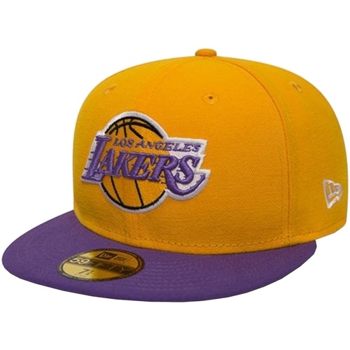 Accesorii textile Bărbați Sepci New-Era Los Angeles Lakers NBA Basic Cap galben