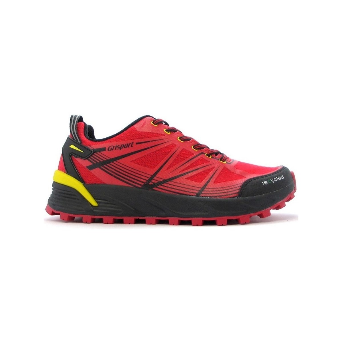 Pantofi Bărbați Drumetie și trekking Grisport City V3 roșu