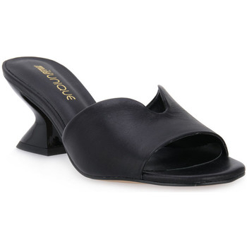 Pantofi Femei Papuci de vară Miss Unique UNIQUE   PRETO SMOOTHIE Negru