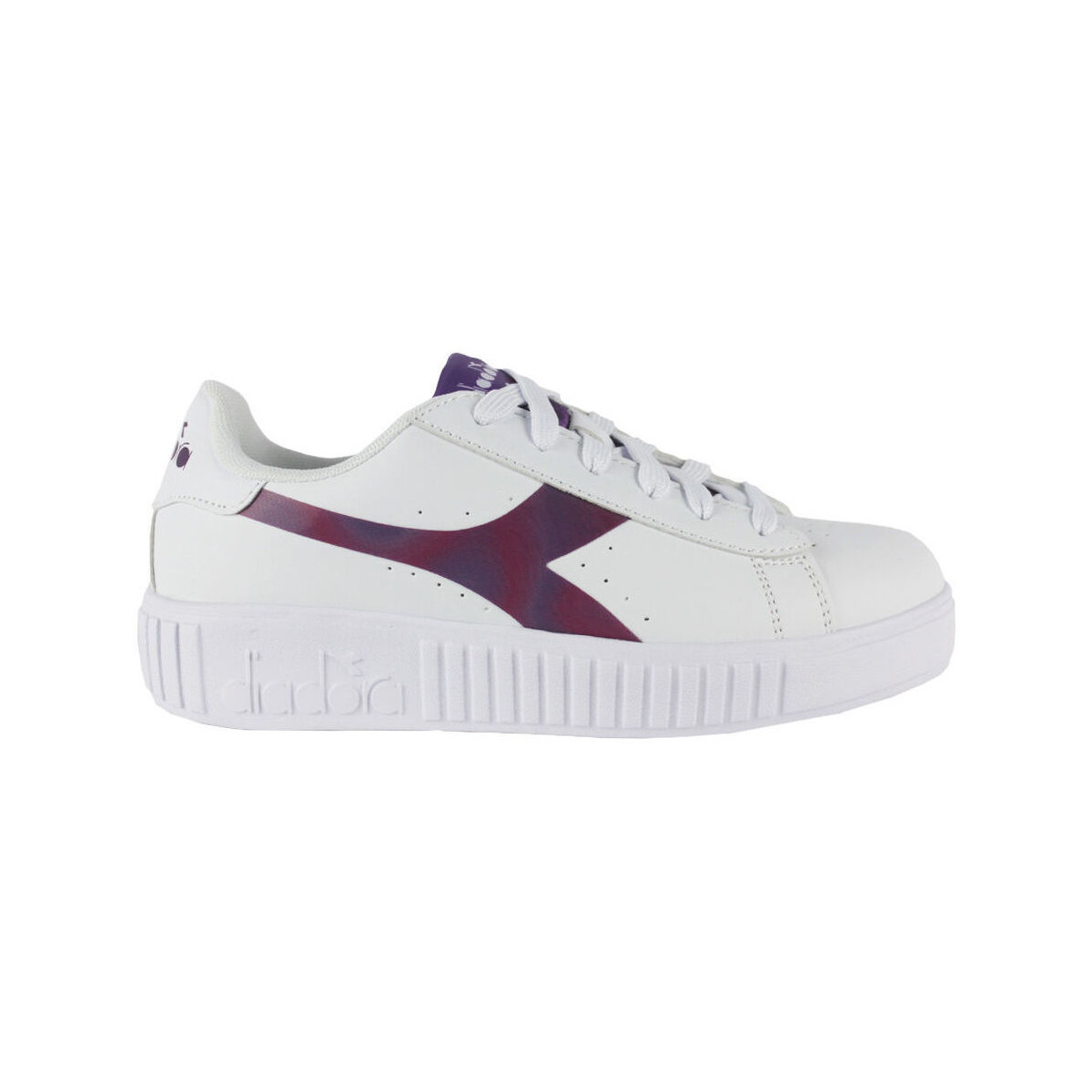 Pantofi Copii Sneakers Diadora GAME STEP C7821 White/Dahlia mauve Alb