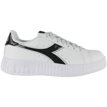 Pantofi Femei Sneakers Diadora 101.178335 01 C1145 White/Black/Silver Alb