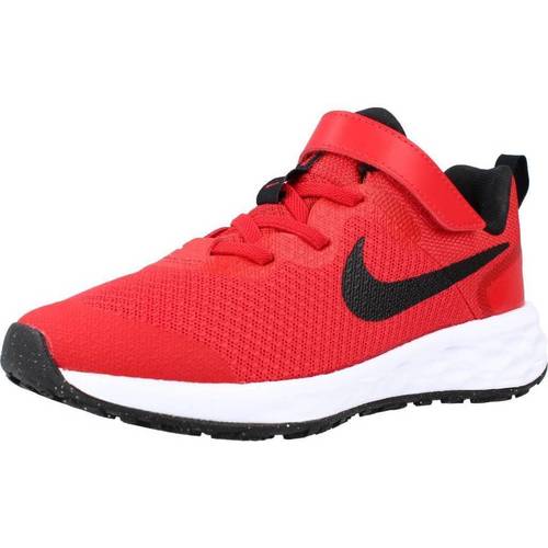 Pantofi Băieți Pantofi sport Casual Nike REVOLUTION 6 roșu