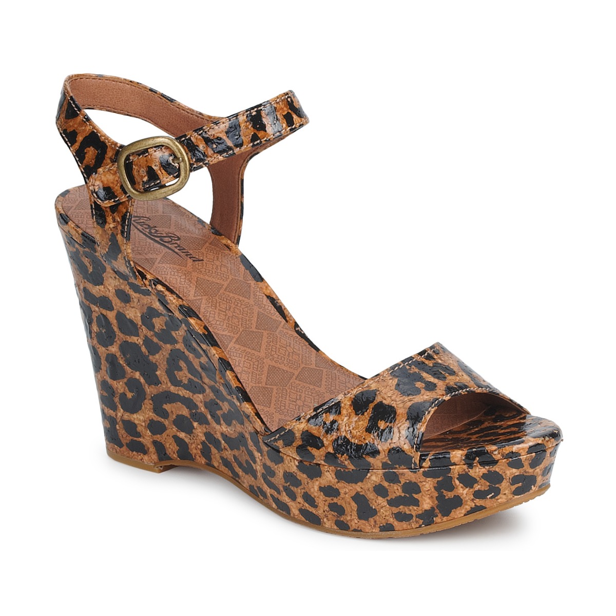 Pantofi Femei Sandale Lucky Brand LINDEY Luxe / Leopard