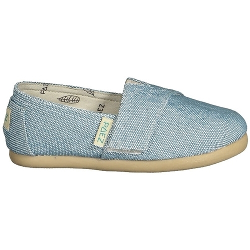 Pantofi Copii Espadrile Paez Kids Gum Classic - Combi Blue Stone albastru