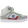 Pantofi Copii Sneakers DC Shoes Pure high-top ADBS100242 GREY/GREY/GREEN (XSSG) Gri