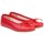 Pantofi Fete Balerin și Balerini cu curea Angelitos 26395-18 roșu