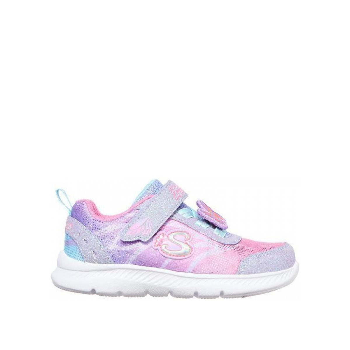 Pantofi Copii Sneakers Skechers Comfy flex 2.0 - lil flutters roz