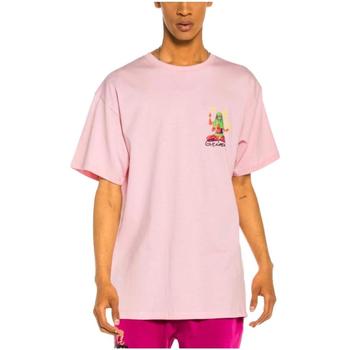 Îmbracaminte Bărbați Tricouri mânecă scurtă Grimey  roz