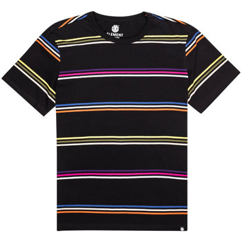Îmbracaminte Bărbați Tricouri mânecă scurtă Element Wilow stripe Negru