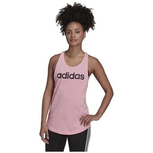 Îmbracaminte Femei Tricouri mânecă scurtă adidas Originals W Lin T roz