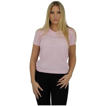 Îmbracaminte Femei Tricouri mânecă scurtă Champion Vneck Tshirt roz