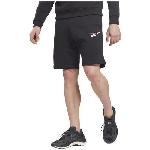 Îmbracaminte Bărbați Pantaloni trei sferturi Reebok Sport Essentials French Terry Negru
