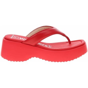 Pantofi Femei  Flip-Flops Wonders D9705 roșu