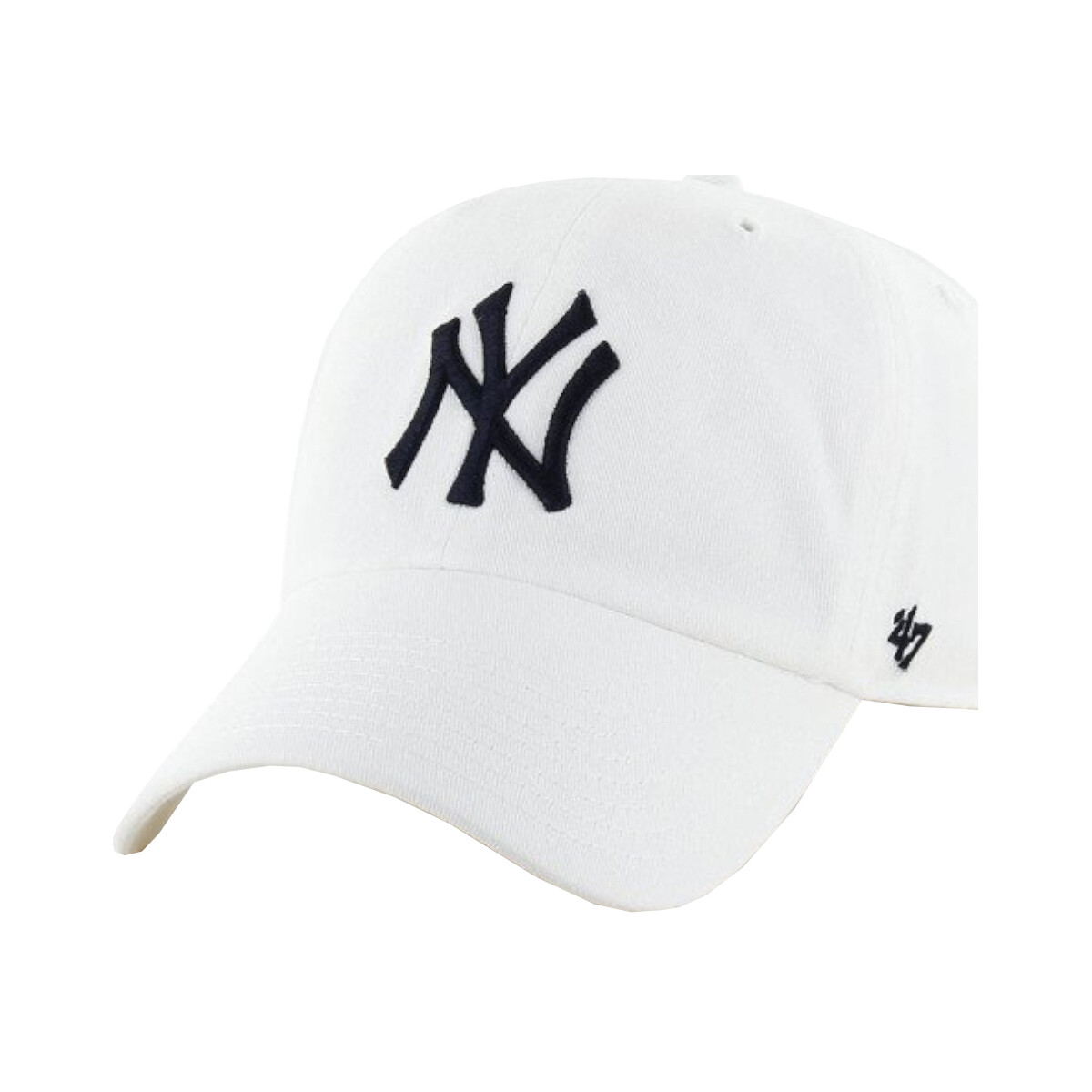 Accesorii textile Bărbați Sepci '47 Brand New York Yankees MLB Clean Up Cap Alb