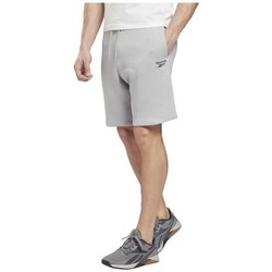 Îmbracaminte Bărbați Pantaloni trei sferturi Reebok Sport RI Left Leg Logo SH Gri