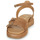 Pantofi Femei Sandale JB Martin LINA Chevre / Catifea / Camel