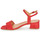 Pantofi Femei Sandale JB Martin 1VALSER Chevre / Catifea / Roșu