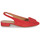 Pantofi Femei Balerin și Balerini cu curea JB Martin VARIA Chevre / Catifea / Roșu