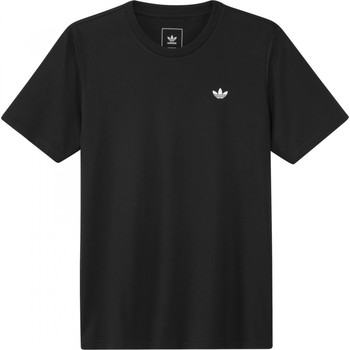Îmbracaminte Bărbați Tricouri & Tricouri Polo adidas Originals 4.0 logo ss tee Negru