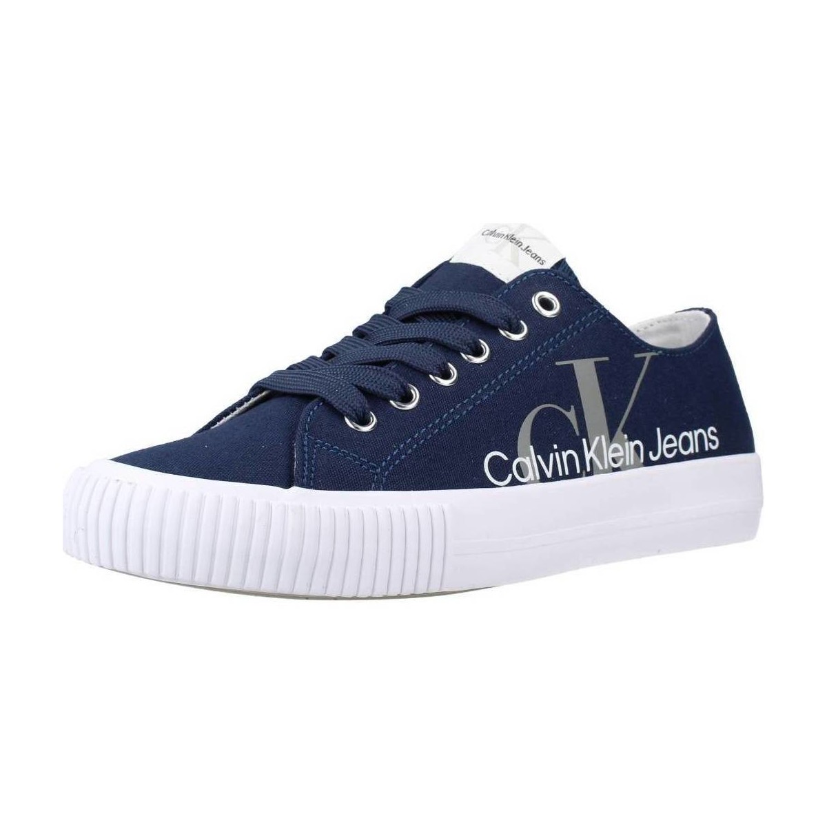 Pantofi Băieți Pantofi sport Casual Calvin Klein Jeans SNEAKER BASSA ALLACCIATA albastru