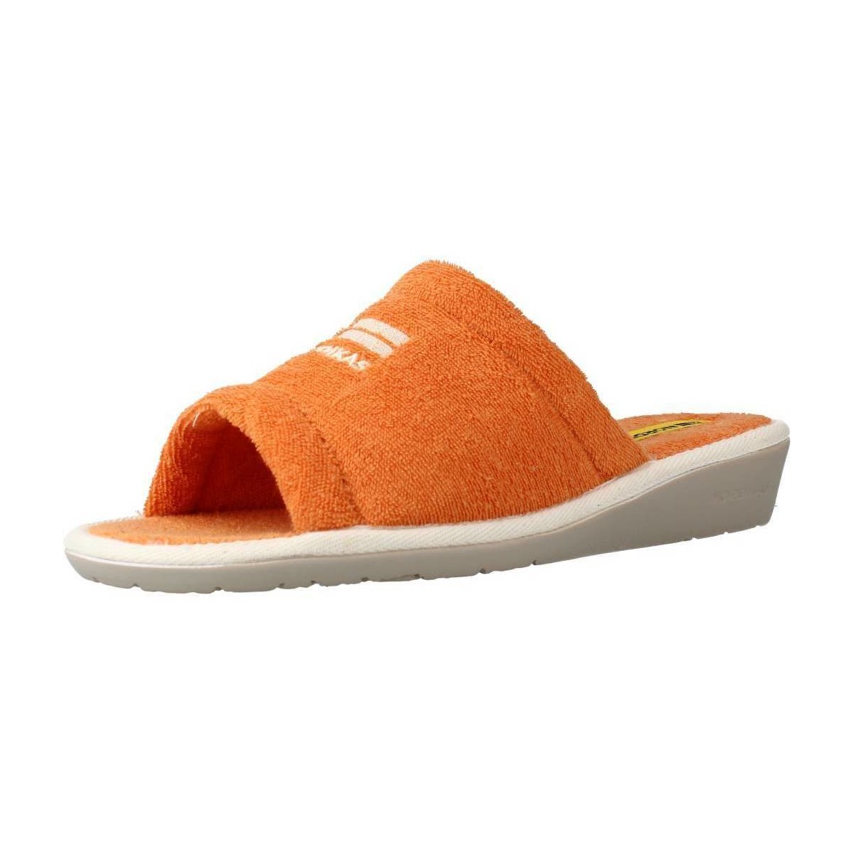 Pantofi Femei Papuci de casă Nordikas TOALLA portocaliu