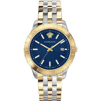 Ceasuri & Bijuterii Bărbați Ceasuri Analogice Versace VE2C00421, Quartz, 43mm, 5ATM Auriu