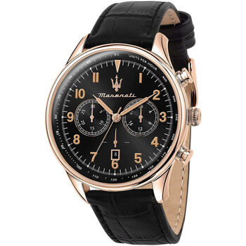 Ceasuri & Bijuterii Bărbați Ceasuri Analogice Maserati R8871646001, Quartz, 45mm, 10ATM Auriu