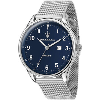 Ceasuri & Bijuterii Bărbați Ceasuri Analogice Maserati R8851146002, Quartz, 45mm, 10ATM Argintiu