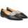 Pantofi Femei Balerin și Balerini cu curea Baldinini 098520XNAPP0 Negru