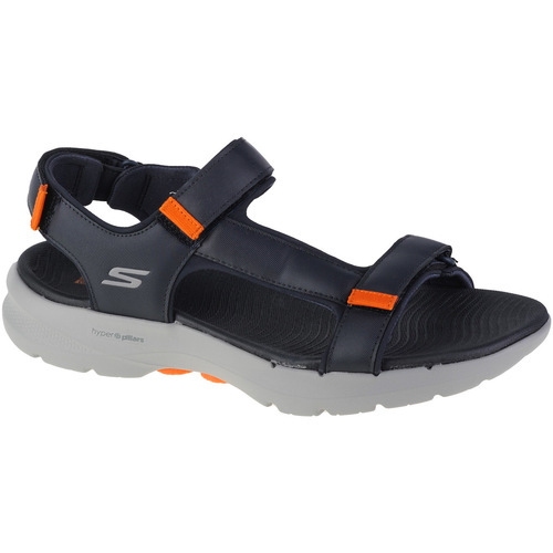 Pantofi Bărbați Sandale sport Skechers Go Walk 6 Sandal albastru