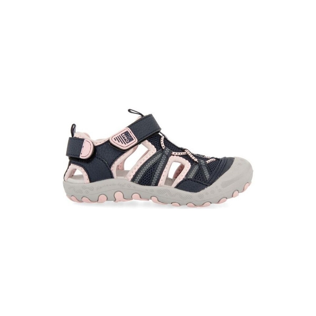 Pantofi Copii Sandale Gioseppo Kids Mazatlan 47402 - Pink albastru
