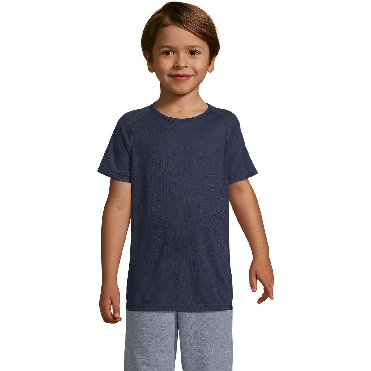 Îmbracaminte Copii Tricouri mânecă scurtă Sols Camiseta niño manga corta albastru