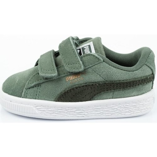 Pantofi Copii Pantofi sport Casual Puma Suede Classics verde