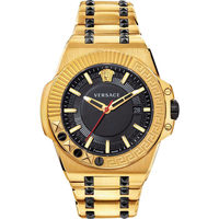 Ceasuri & Bijuterii Bărbați Ceasuri Analogice Versace  Auriu