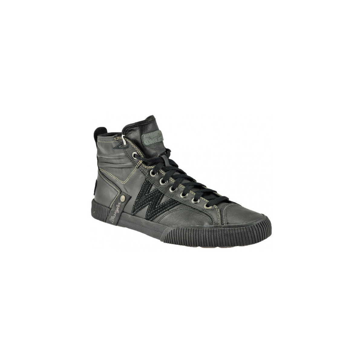 Pantofi Bărbați Sneakers Wrangler Polacchino Negru