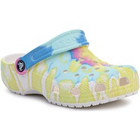 Pantofi Copii Sandale Crocs Classic Tie Dye Graphic Kids Clog 206995-94S Multicolor