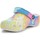 Pantofi Copii Sandale Crocs Classic Tie Dye Graphic Kids Clog 206995-94S Multicolor