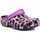 Pantofi Fete Sandale Crocs Animal Print Clog Kids 207600-83G Multicolor