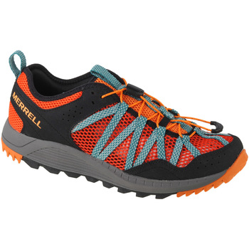 Pantofi Bărbați Drumetie și trekking Merrell Wildwood Aerosport portocaliu