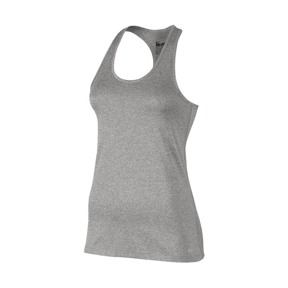 Îmbracaminte Femei Tricouri mânecă scurtă Nike Dry Training Tank Gri