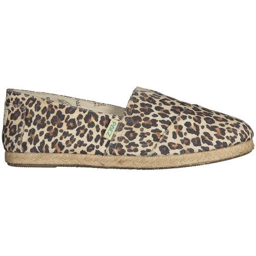 Pantofi Femei Espadrile Paez Original Raw W - Animal Print Leopard Multicolor