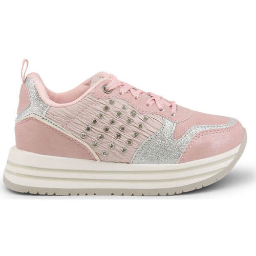 Pantofi Bărbați Sneakers Shone 9110-010 Light Pink roz