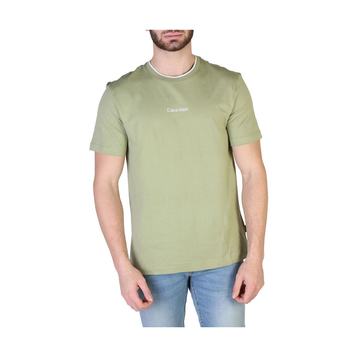 Îmbracaminte Bărbați Tricouri mânecă scurtă Calvin Klein Jeans - k10k107845 verde
