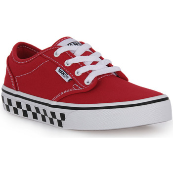 Pantofi Bărbați Sneakers Vans RED ATWOOD CHECKER SIDEWALL roșu