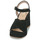 Pantofi Femei Sandale JB Martin ORPHEE Maro-scoarță / Catifea / Negru